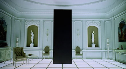 Űrodüsszeia 2001 - utolsó jelenet és a monolit