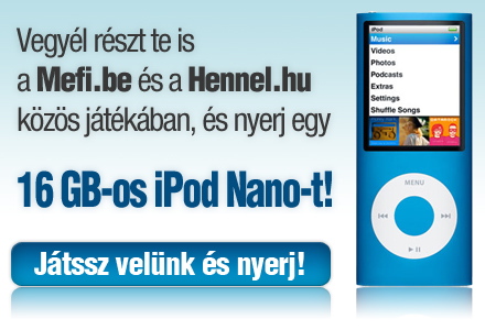 iPod nyereményjáték a mefiblogon!
