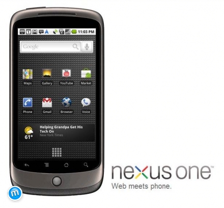 Nexus One - A Google telefonja