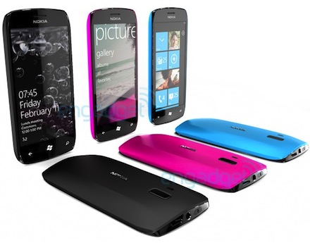 Nokia Windows Phone 7 mobilok