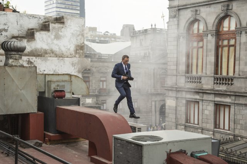 007 Spectre: James Bond alias Daniel Craig Mexikóban