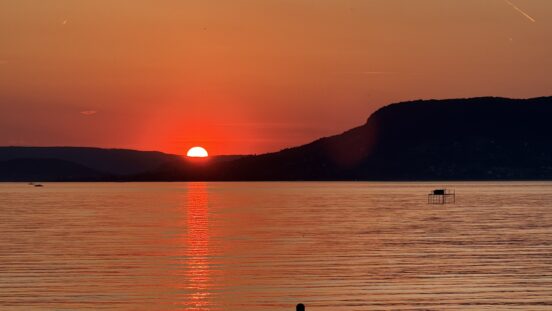 Naplemente, Badacsony, Balaton